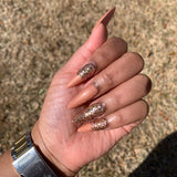 Gold Glitter Ombré